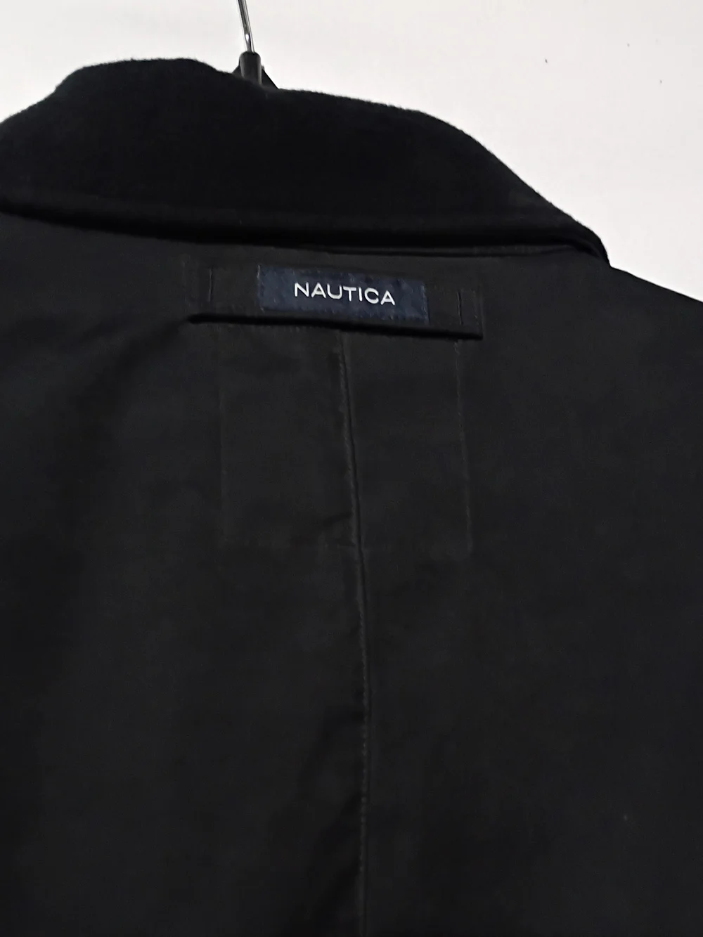 Vintage Nautica Sportswear Black Lightweight  Jacket with Snap Pockets